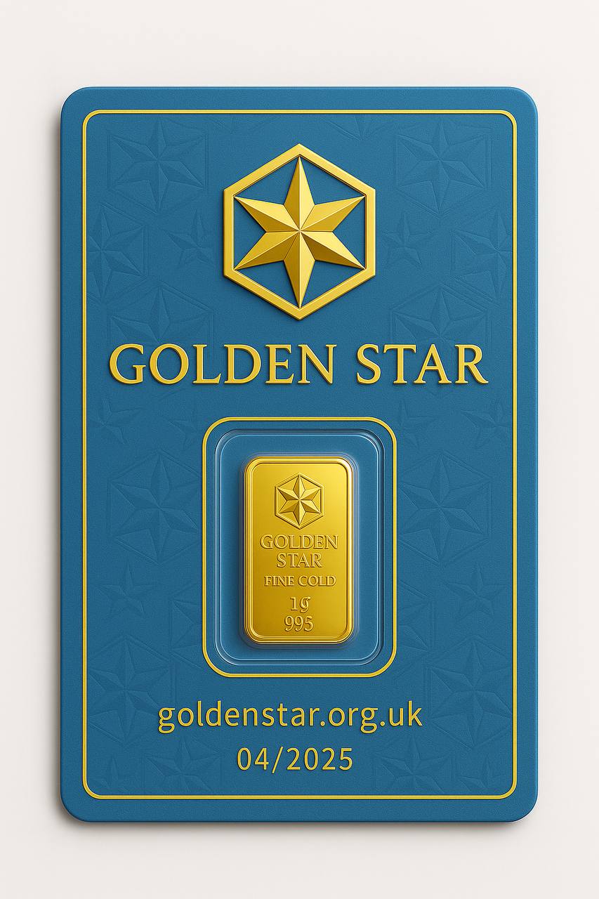 1g Gold Bar