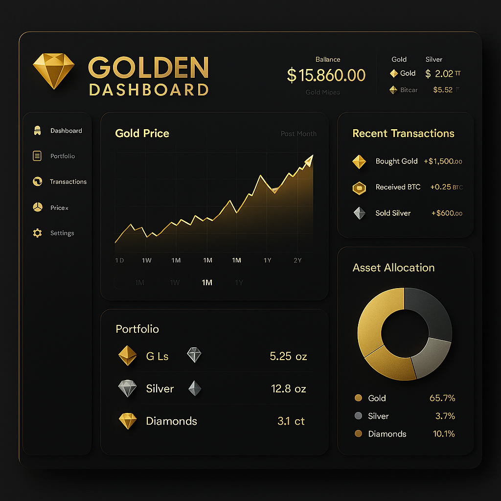 Golden Dashboard