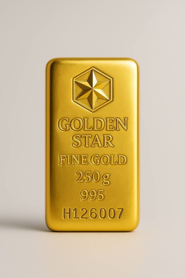 250 Gram Gold Bar
