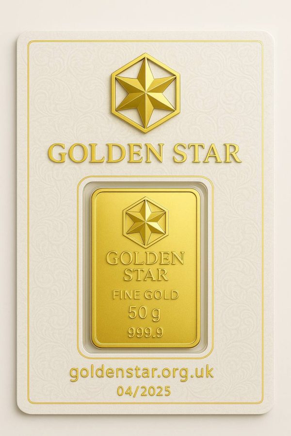 50 Gram Gold Bar