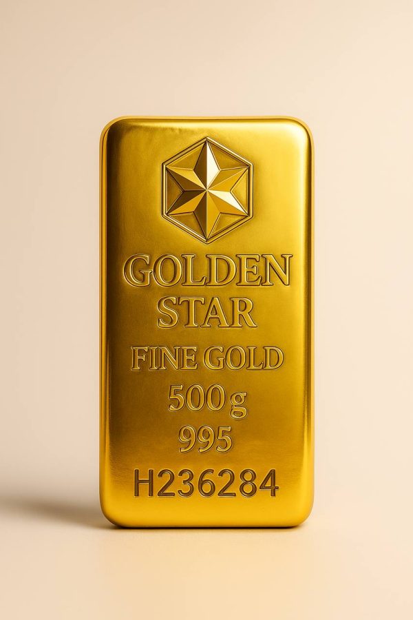 500 Gram Gold Bar