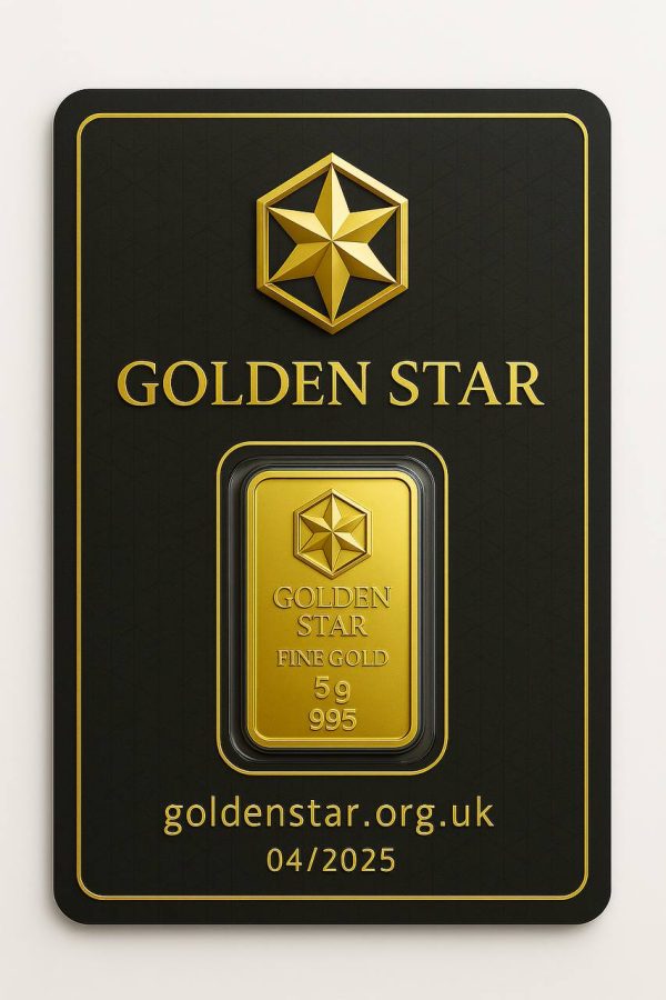 5 Gram Gold Bar