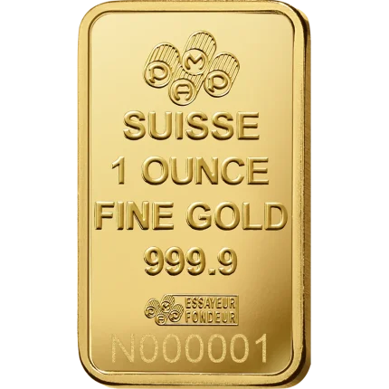 Lady Fortuna™ Gold Minted Bar 1oz