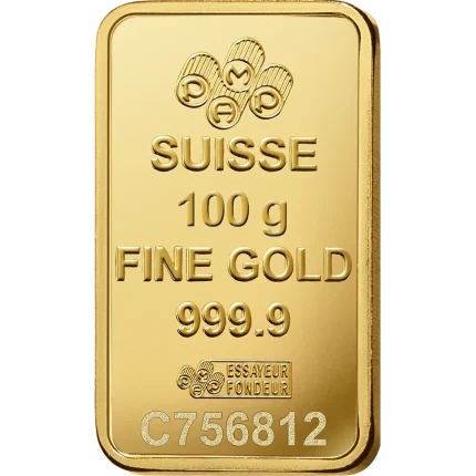 Gold Minted Bar - 100g