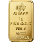 Lady Fortuna™ Gold Minted Bar 1g