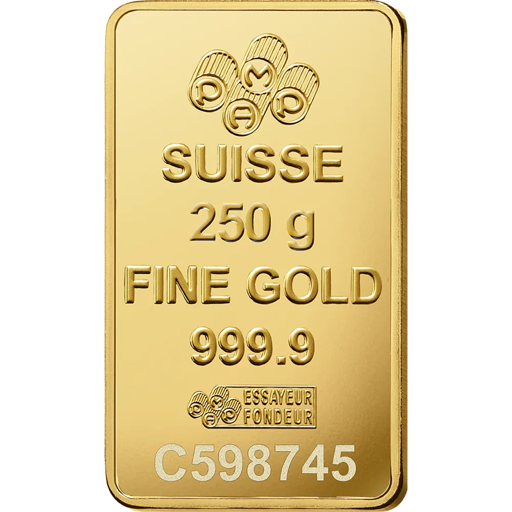 Gold Minted Bar - 250g