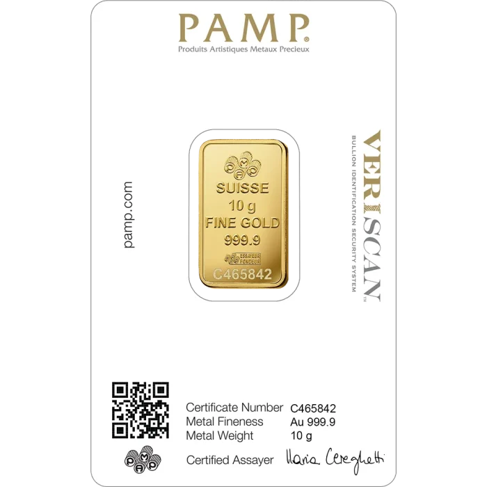 Gold Minted Bar - 10g