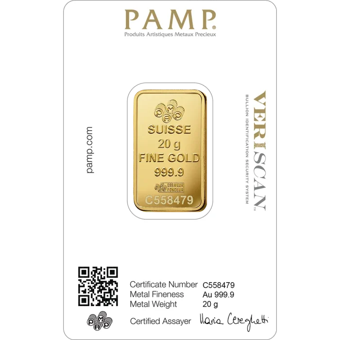 Gold Minted Bar - 20g