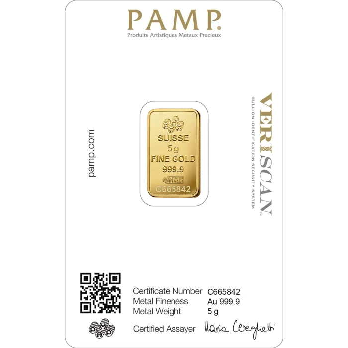 Gold Minted Bar - 5g