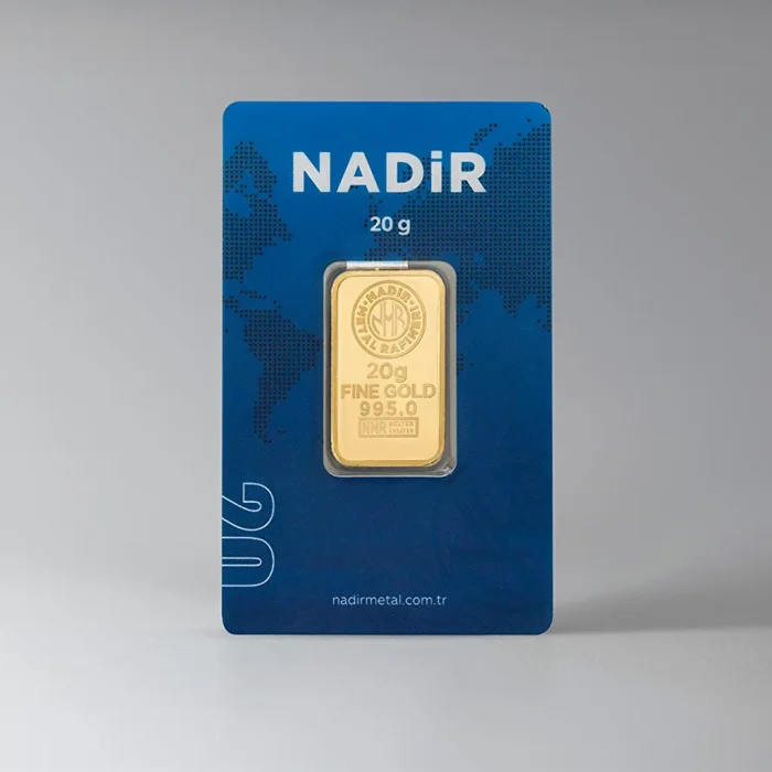 20g Nadir gold bar 999.9 fine gold bullion