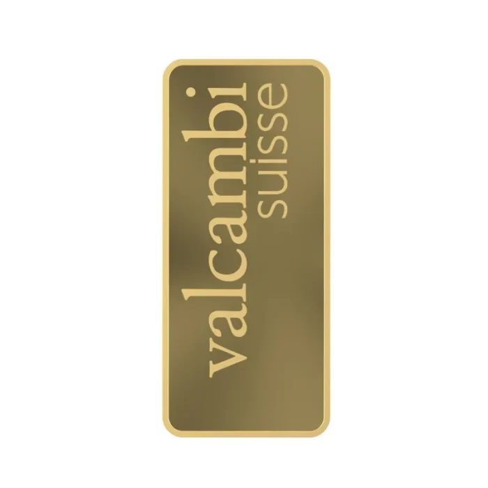 500g Valcambi gold bar 999.9 fine gold bullion