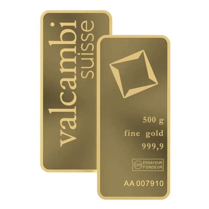 Gold Bar 500g Valcambi