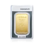 Heraeus 50g Gold Bullion Bar