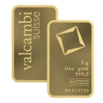 Gold Bar 5 g Valcambi