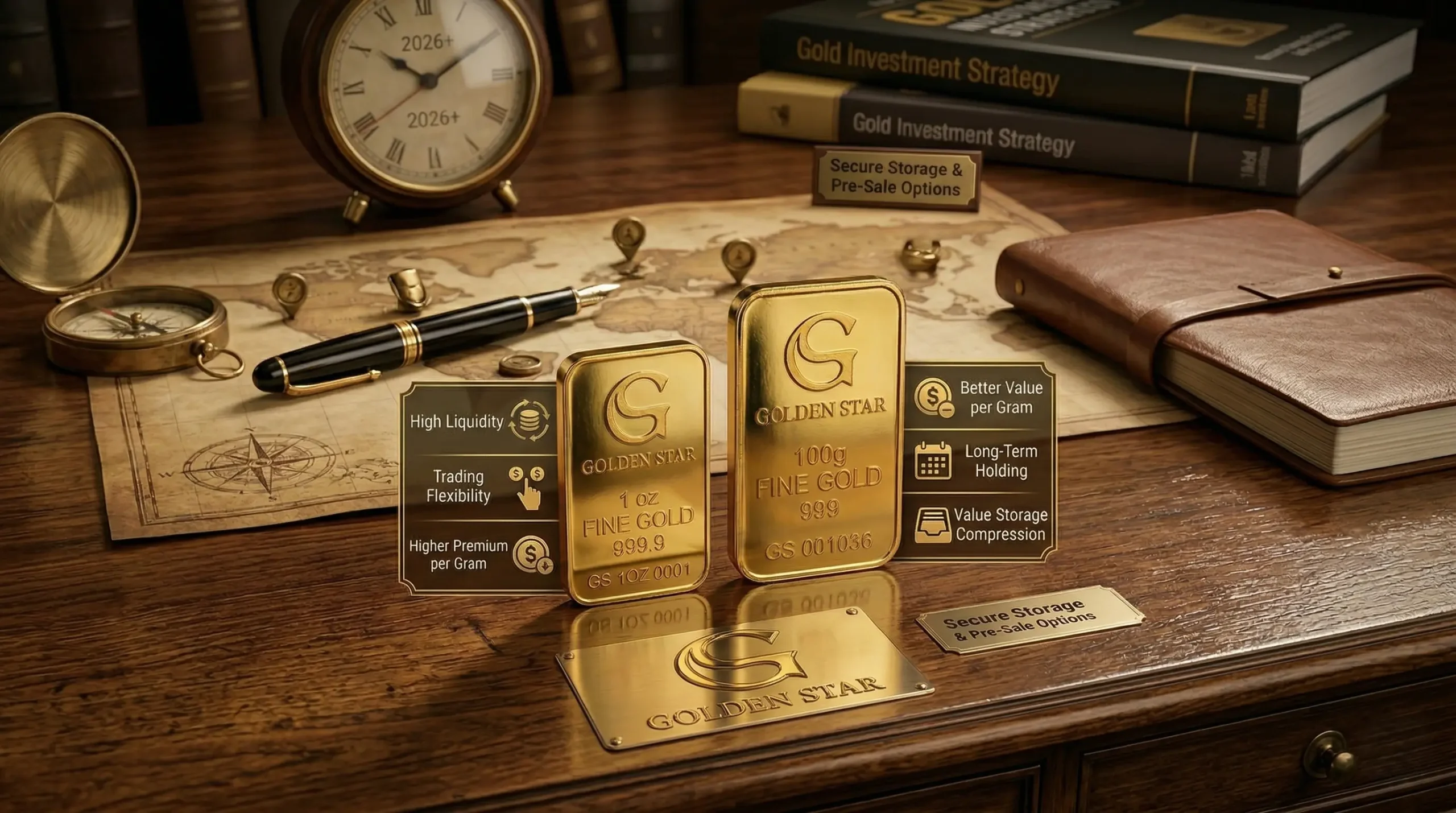 1 oz vs 100g gold bar comparison investment decision guide