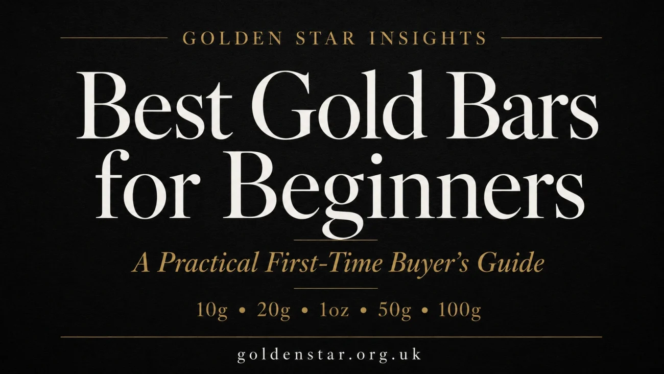 Best gold bars for beginners first-time buyer guide
