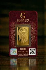 Golden Star 100g Gold Bar Pre-Sale 6 Month Allocation - Image 2