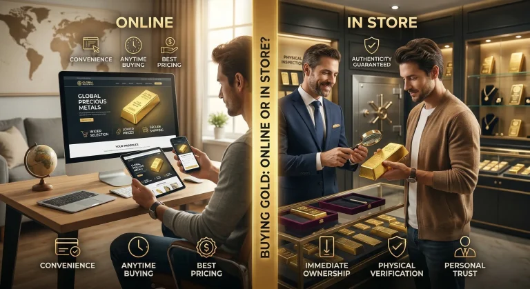 is it better to buy gold online or in store