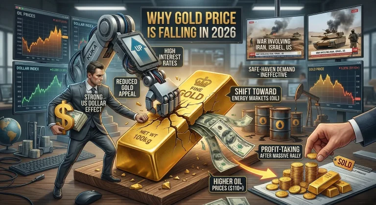 why gold price is falling 2026 analysis