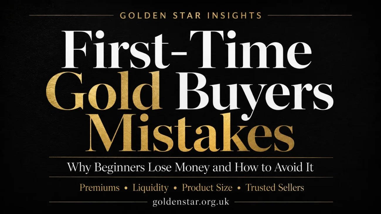 First-time gold buyers mistakes to avoid