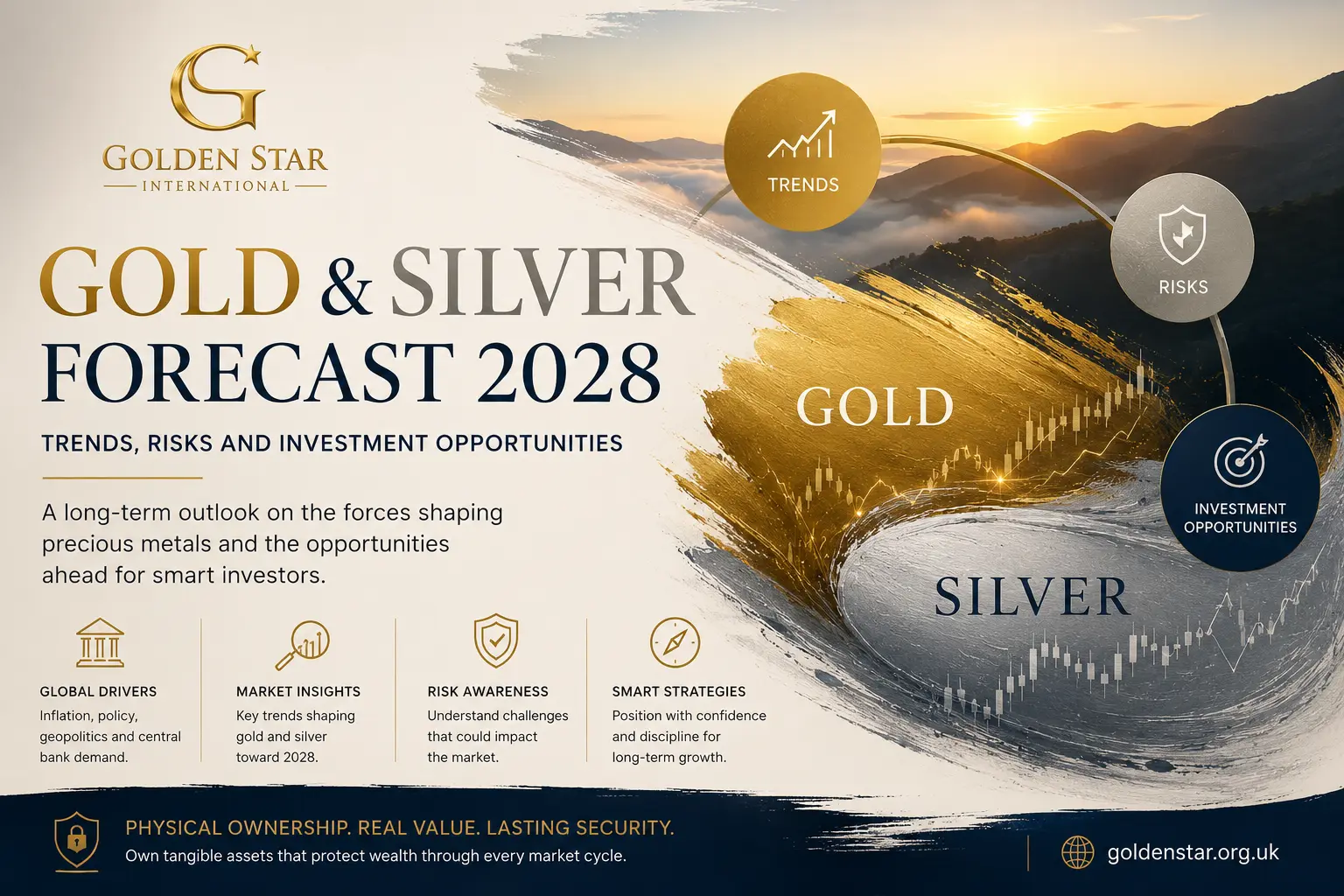 Gold and Silver Forecast 2028: Trends, Risks and Investment Opportunities