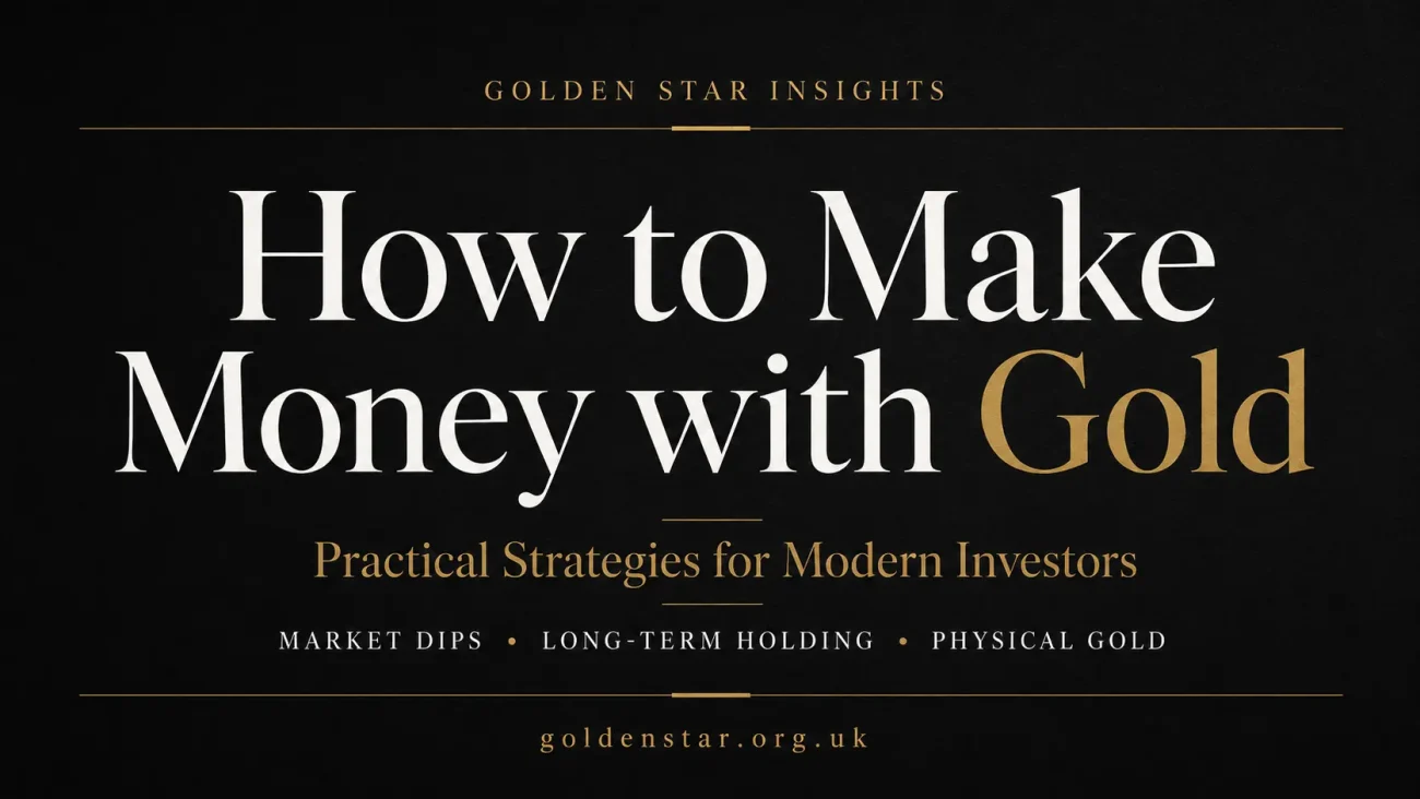 How to make money with gold investment strategy