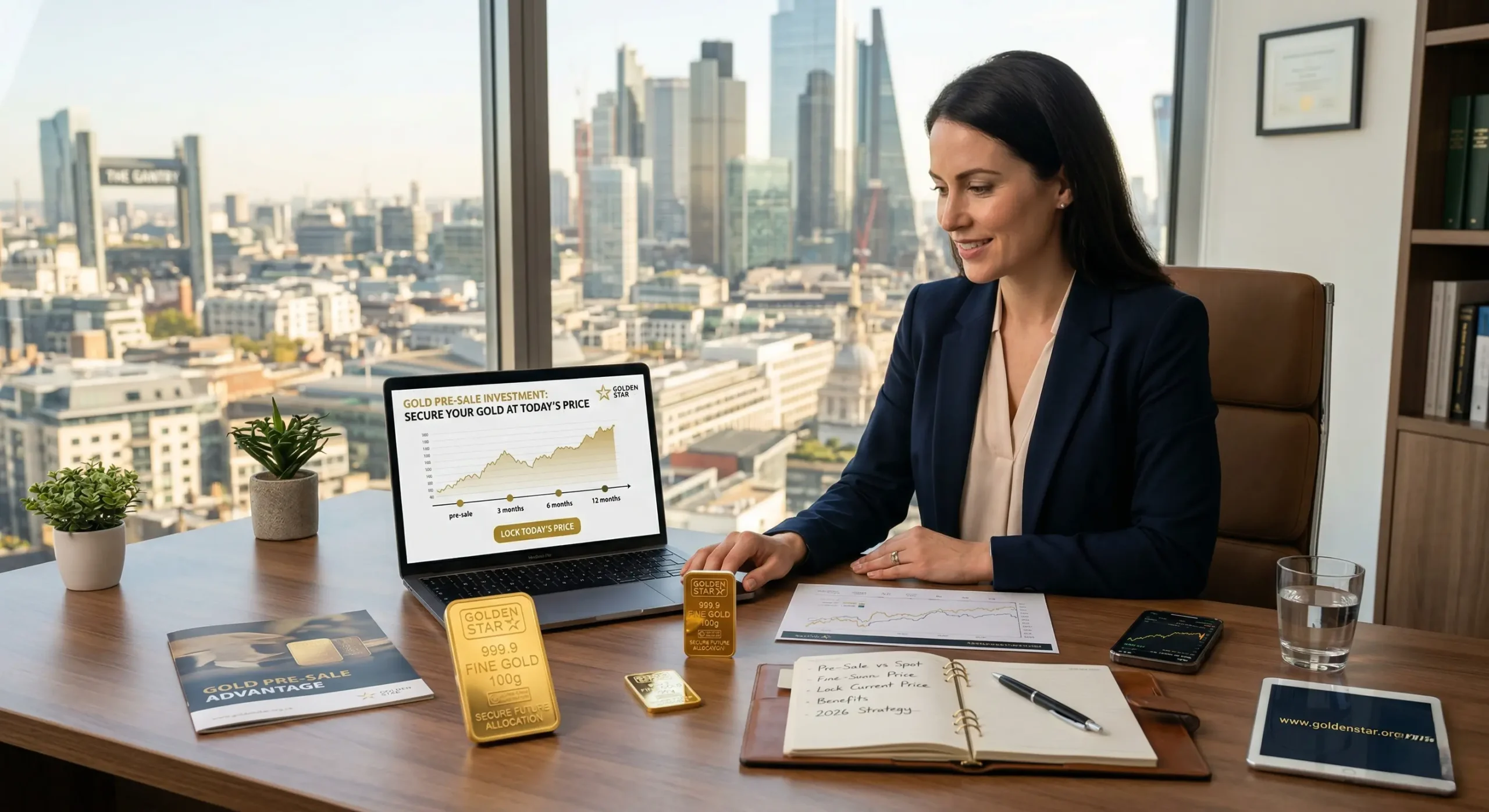 gold pre-sale investment secure gold bars future delivery strategy