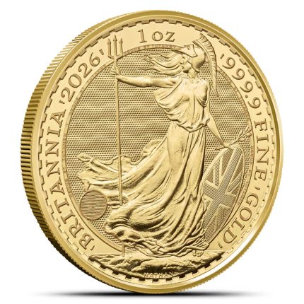 2026 1 oz British Gold Britannia Coin 9999 fine gold