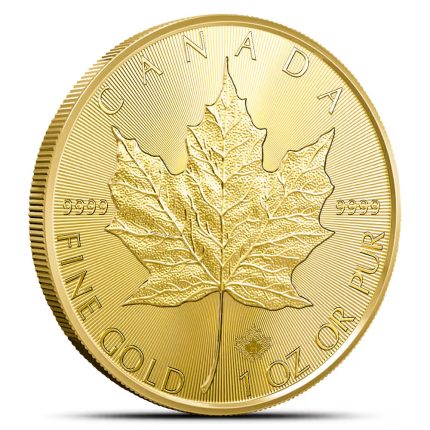 2026 1 oz Canadian Gold Maple Leaf Coin 9999 fine gold