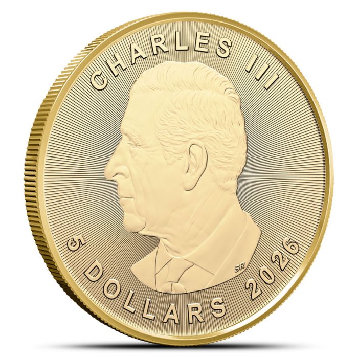2026 1/10 oz Canadian Gold Maple Leaf Coin | 999.9 Gold - Image 2