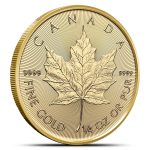 2026 1/4 oz Canadian Gold Maple Leaf Coin 9999 fine gold