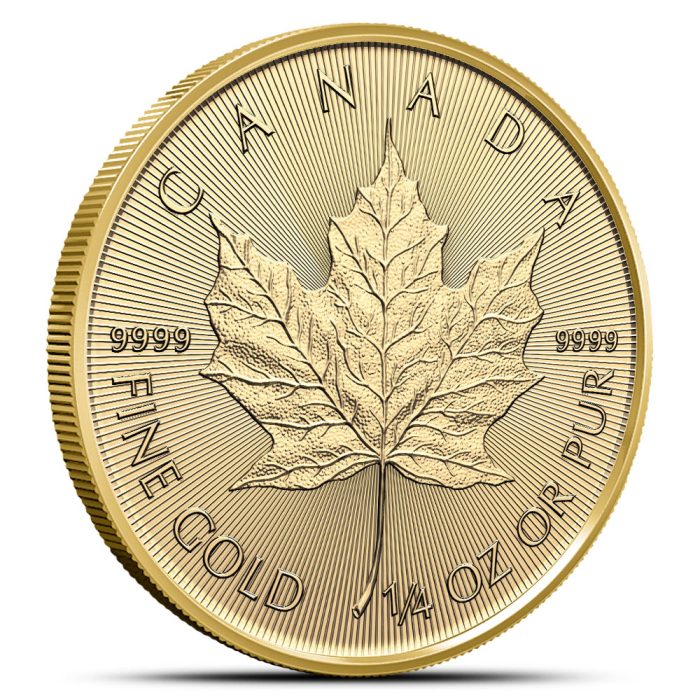 2026 1/4 oz Canadian Gold Maple Leaf Coin 9999 fine gold