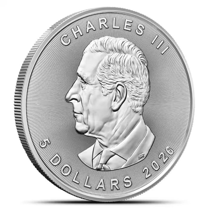 2026 1 oz Canadian Silver Maple Leaf Coin | 999.9 Silver - Image 2