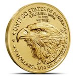 2026 1/10 oz American Gold Eagle Coin BU 40th Anniversary