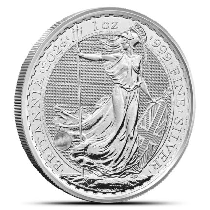 2026 1 oz British Silver Britannia Coin BU