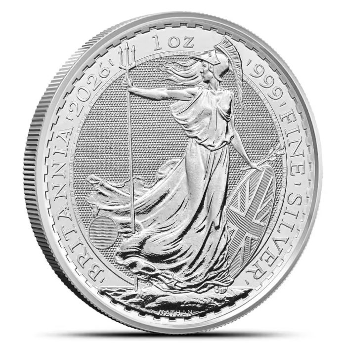 2026 1 oz British Silver Britannia Coin BU
